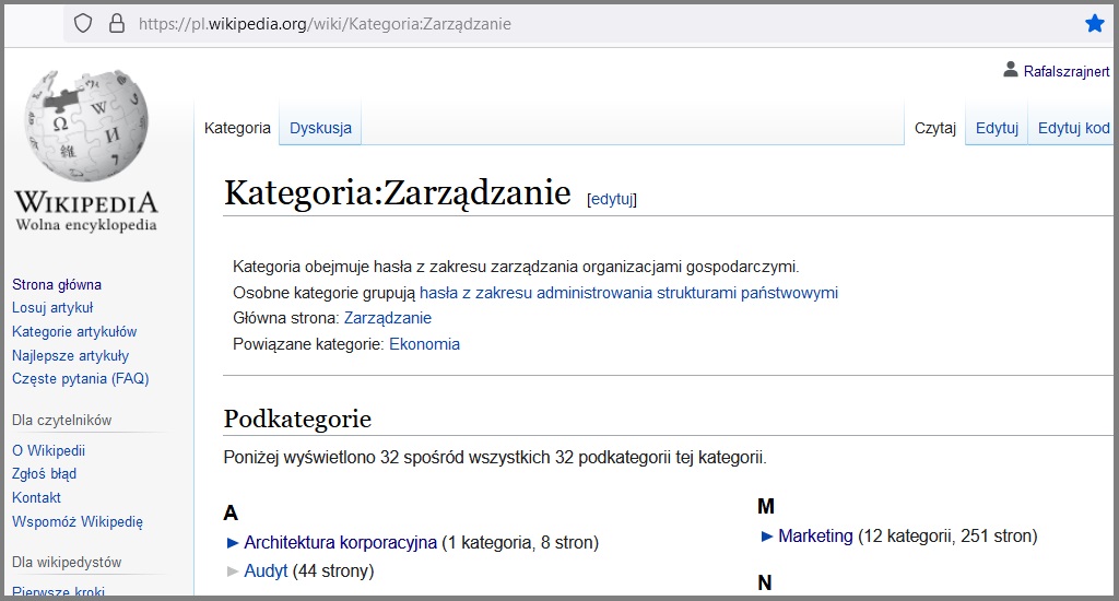 semantyczne SEO i topical authority, a wikipedia